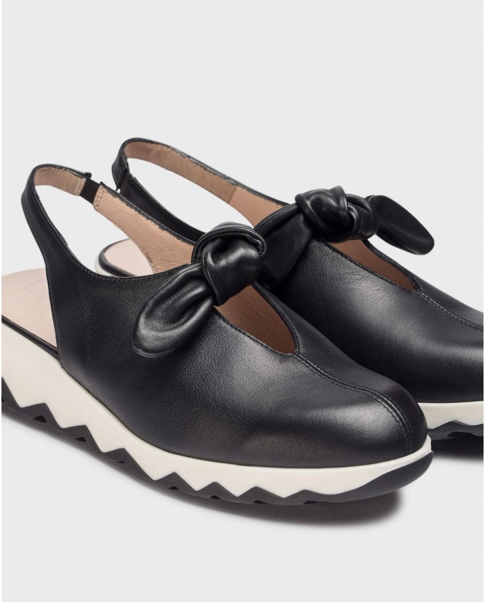 Wonders Zapatos AIXA Negros