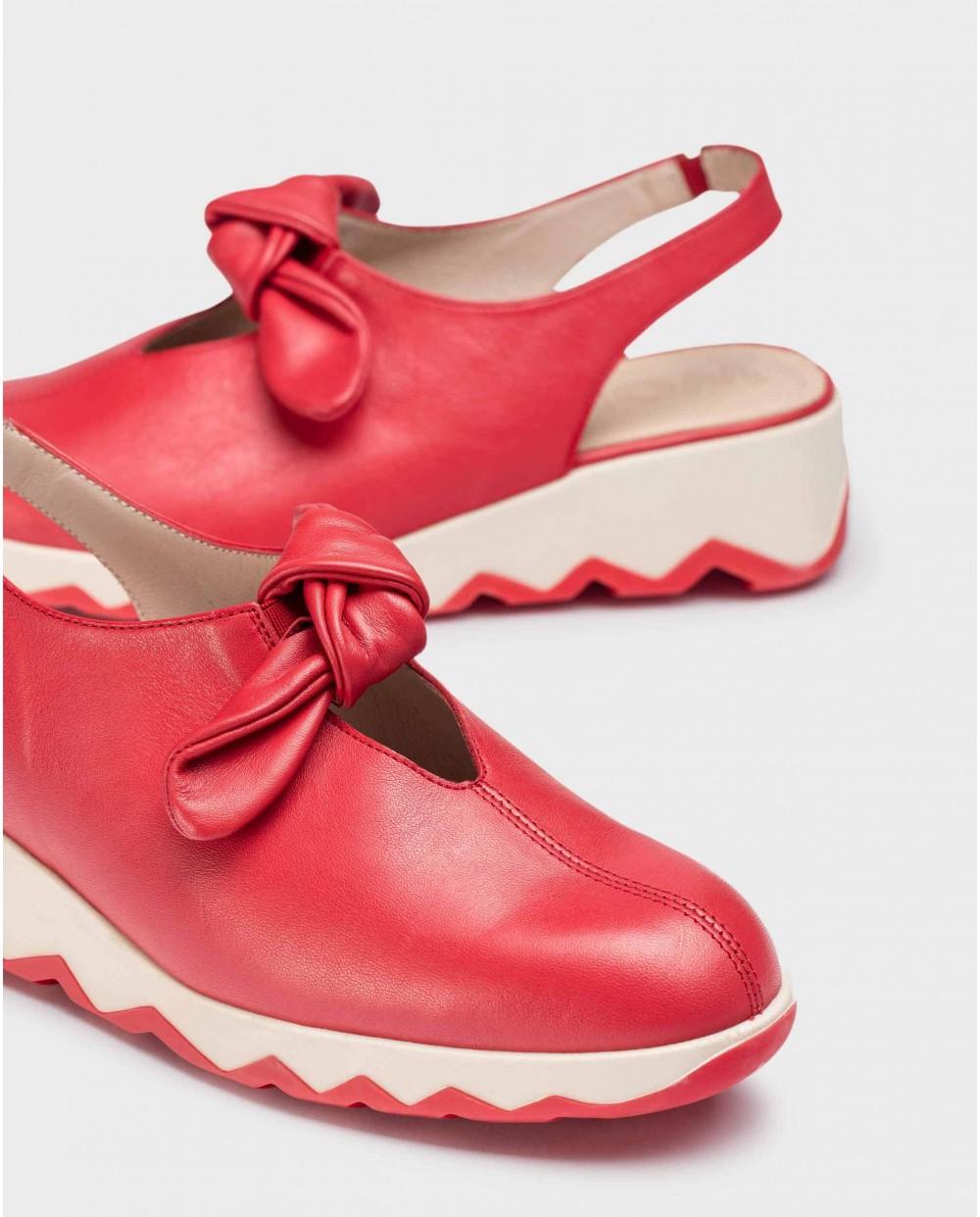 Wonders Zapatos AIXA Rojos