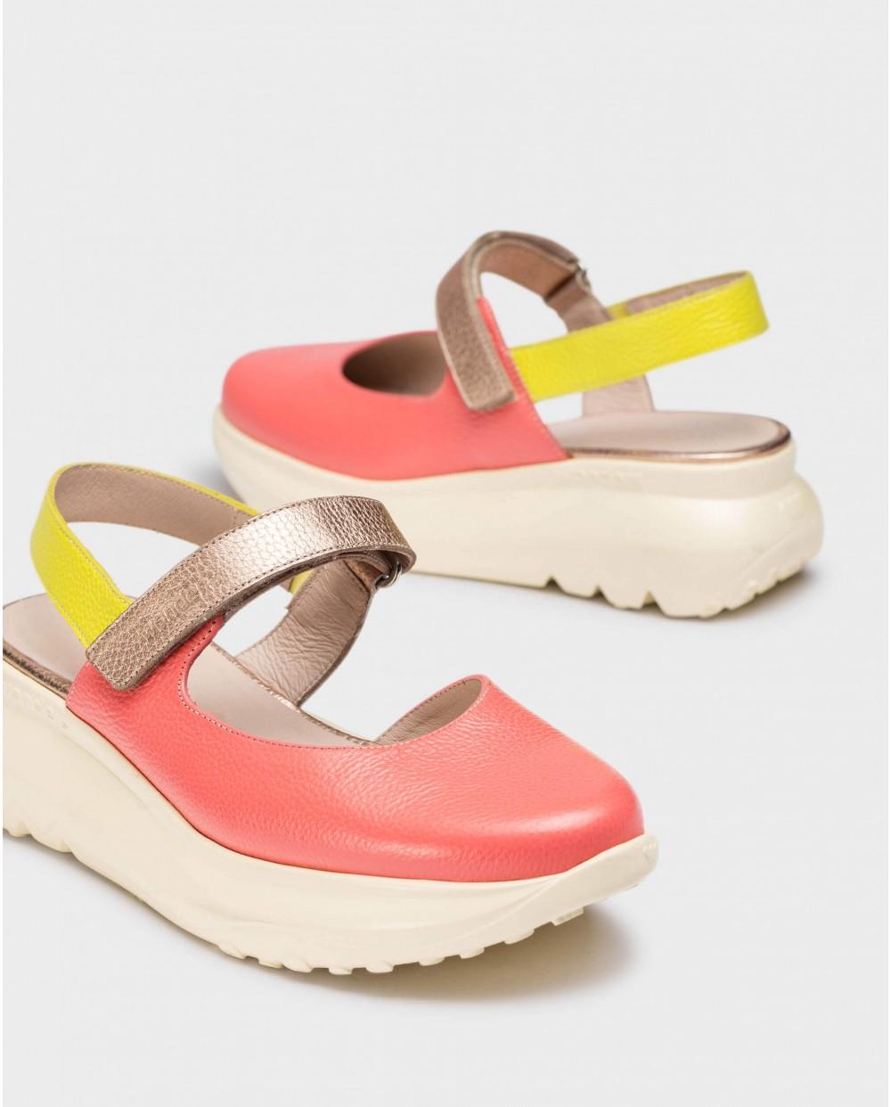 Wonders Zapatos ZAIRE Coral