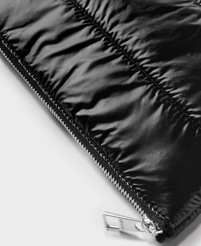 Wouf Black Glossy Pouch