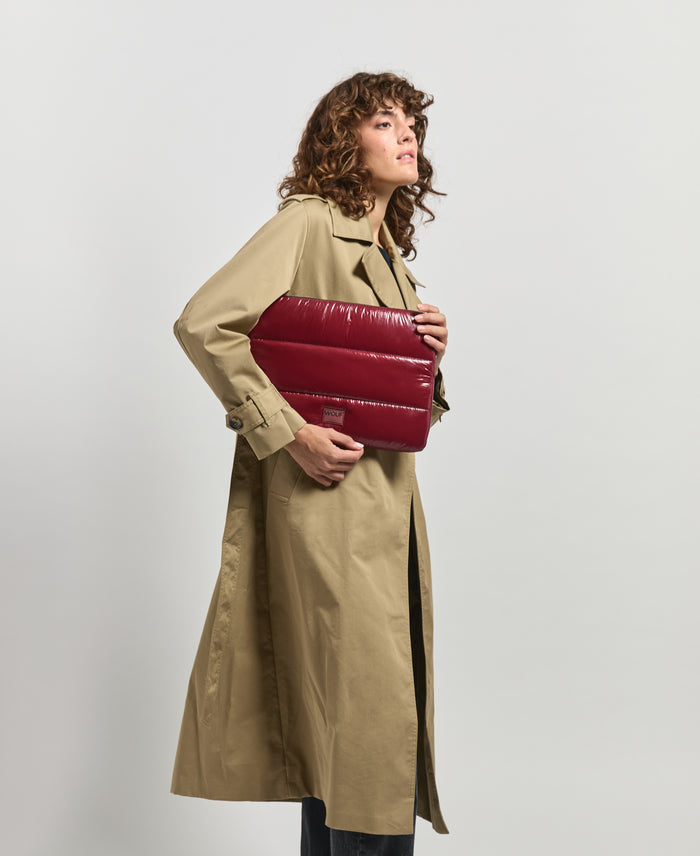 Wouf Burgundy Glossy Laptop Sleeve 13&14