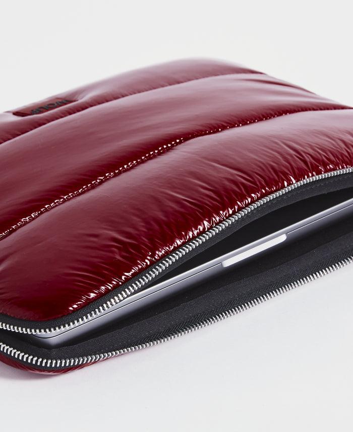 Wouf Burgundy Glossy Laptop Sleeve 13&14
