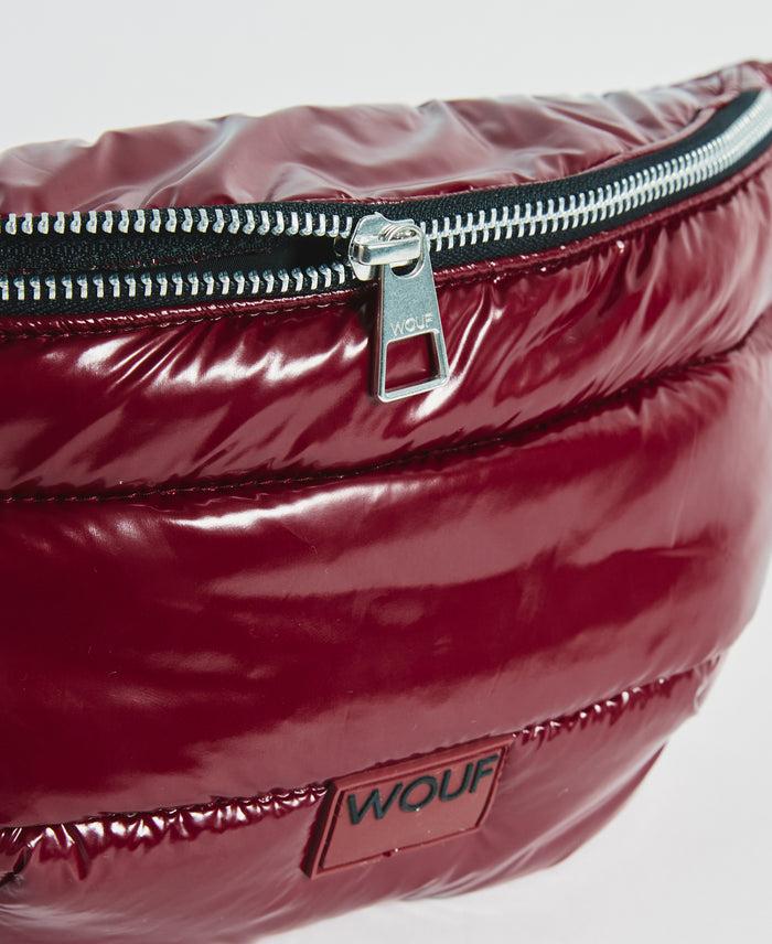 Wouf Burgundy Glossy Waistbag