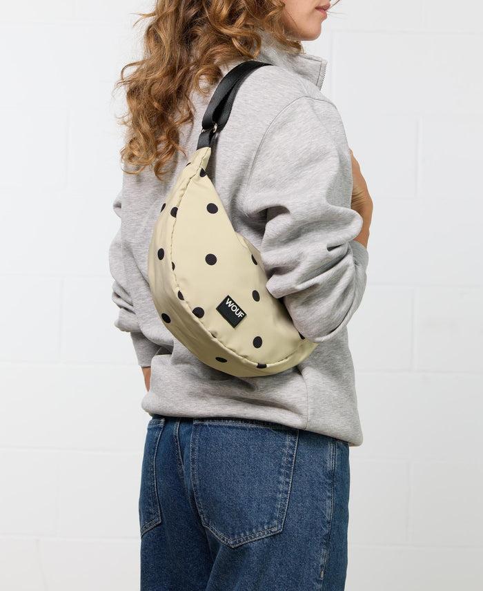 Wouf Deauville Half Moon Crossbody Bag