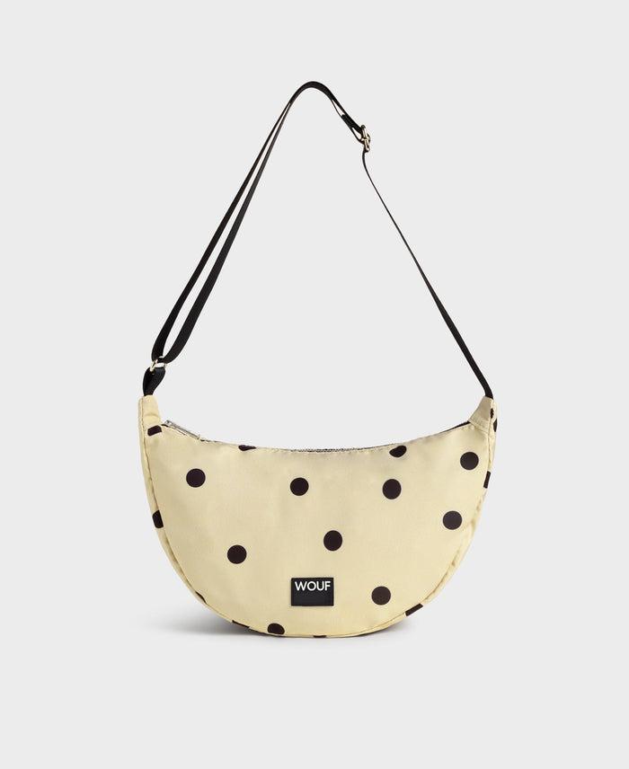 wouf Deauville Half Moon Crossbody Bag