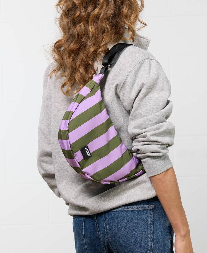 Wouf Niza Half Moon Crossbody Bag