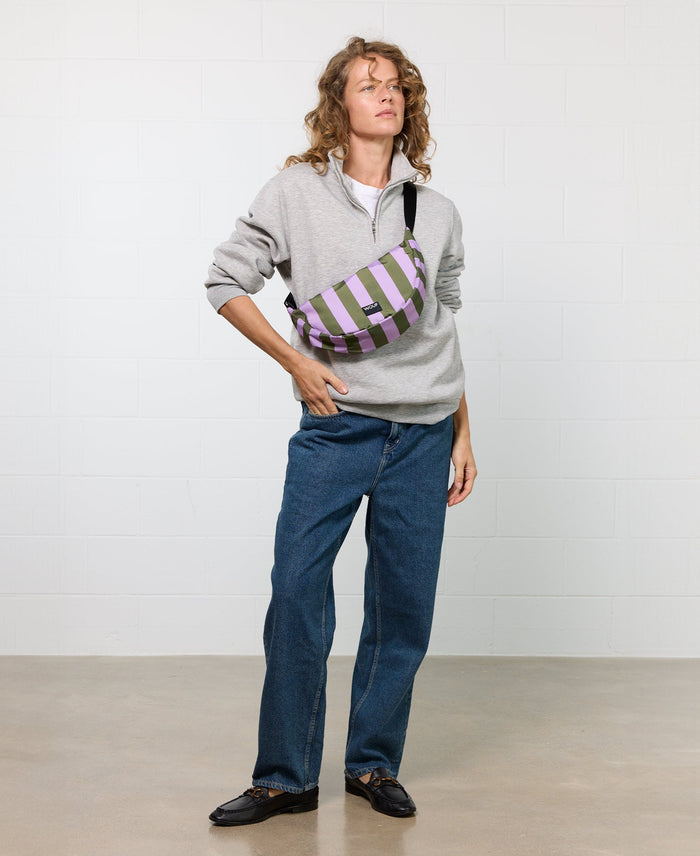 Wouf Niza Half Moon Crossbody Bag