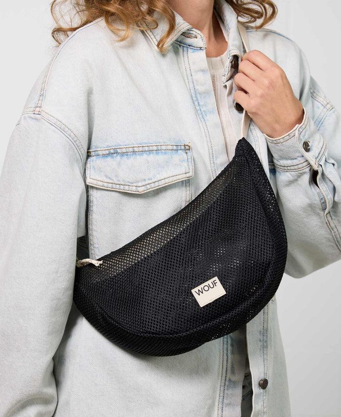 Wouf Onyx Crossbody Bag