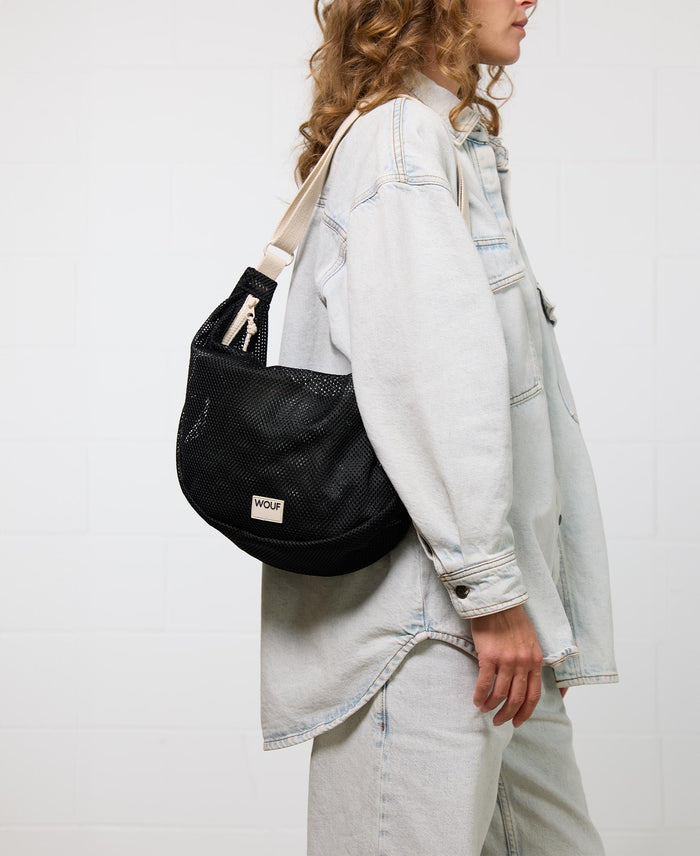 Wouf Onyx Large Crossbody Bag