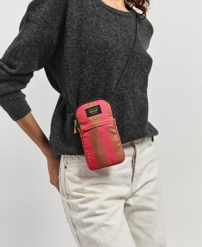 Wouf Pat Crossbody Phone Bag