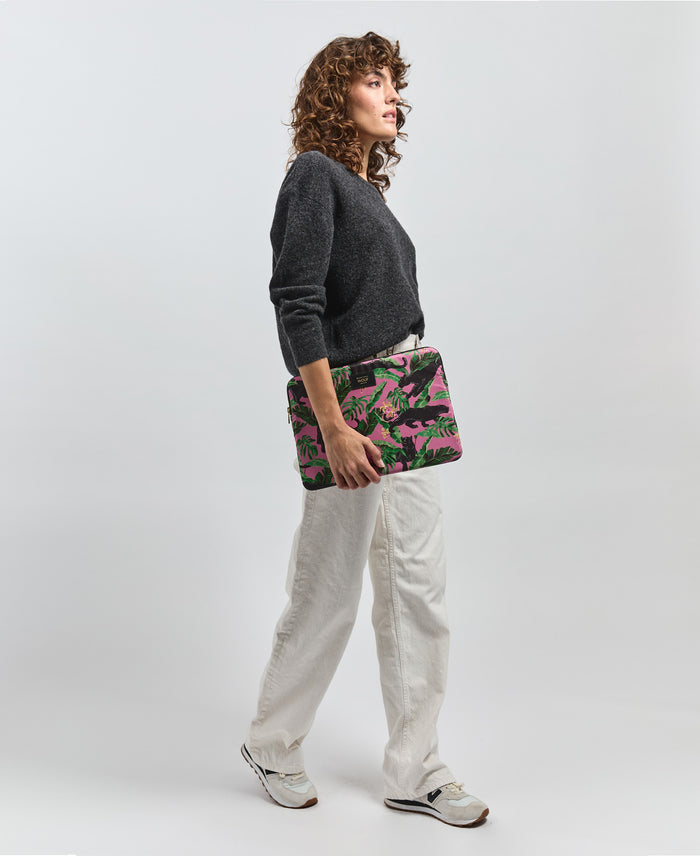 Wouf Rose Yucata Laptop Sleeve 15" & 16"