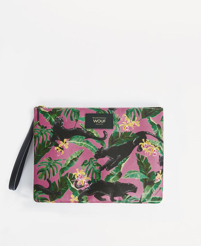 wouf Rose Yucata XL Pouch Bag