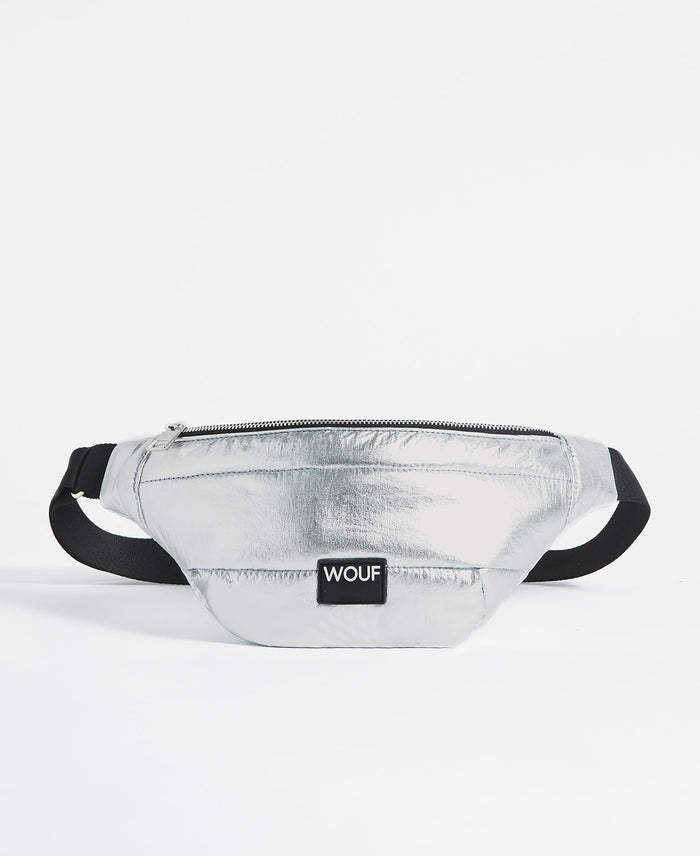 wouf Silver Glossy Waistbag