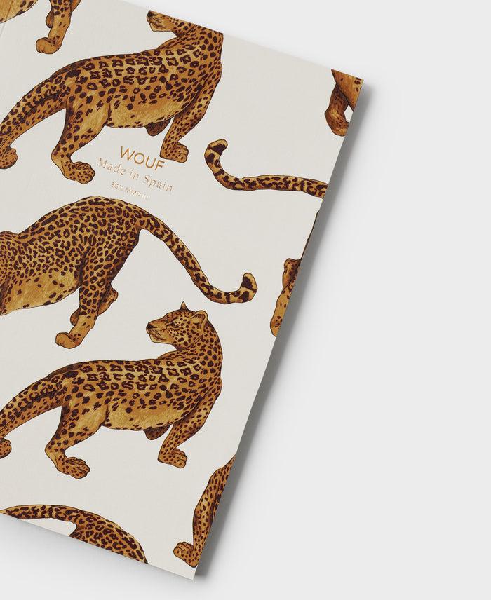 Wouf The Leopard A5 Paper Notebook