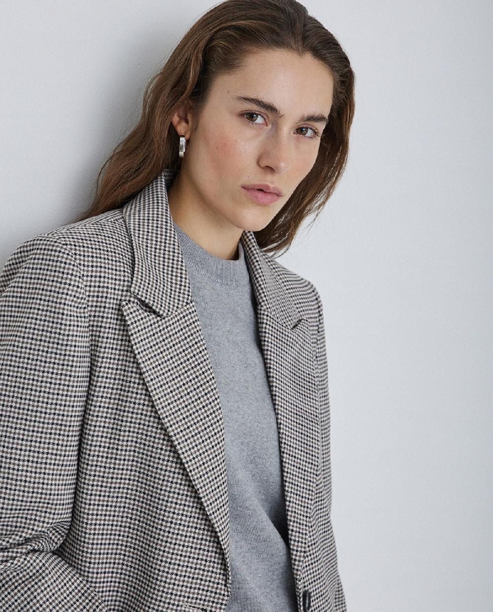 Yerse Americana Diseño De Cuadros Crudo