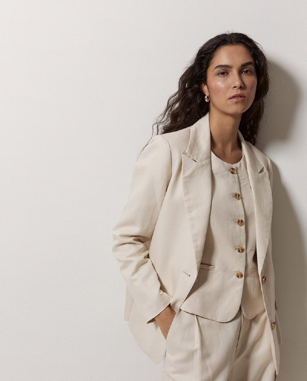 yerse Americana mezcla lino crudo