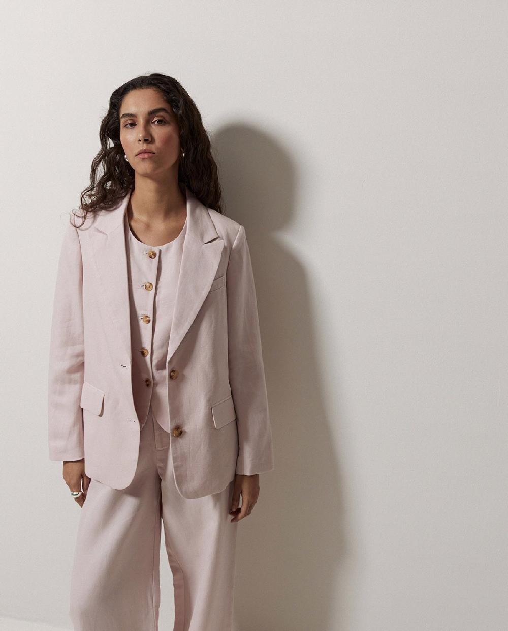 yerse Americana mezcla lino rosa