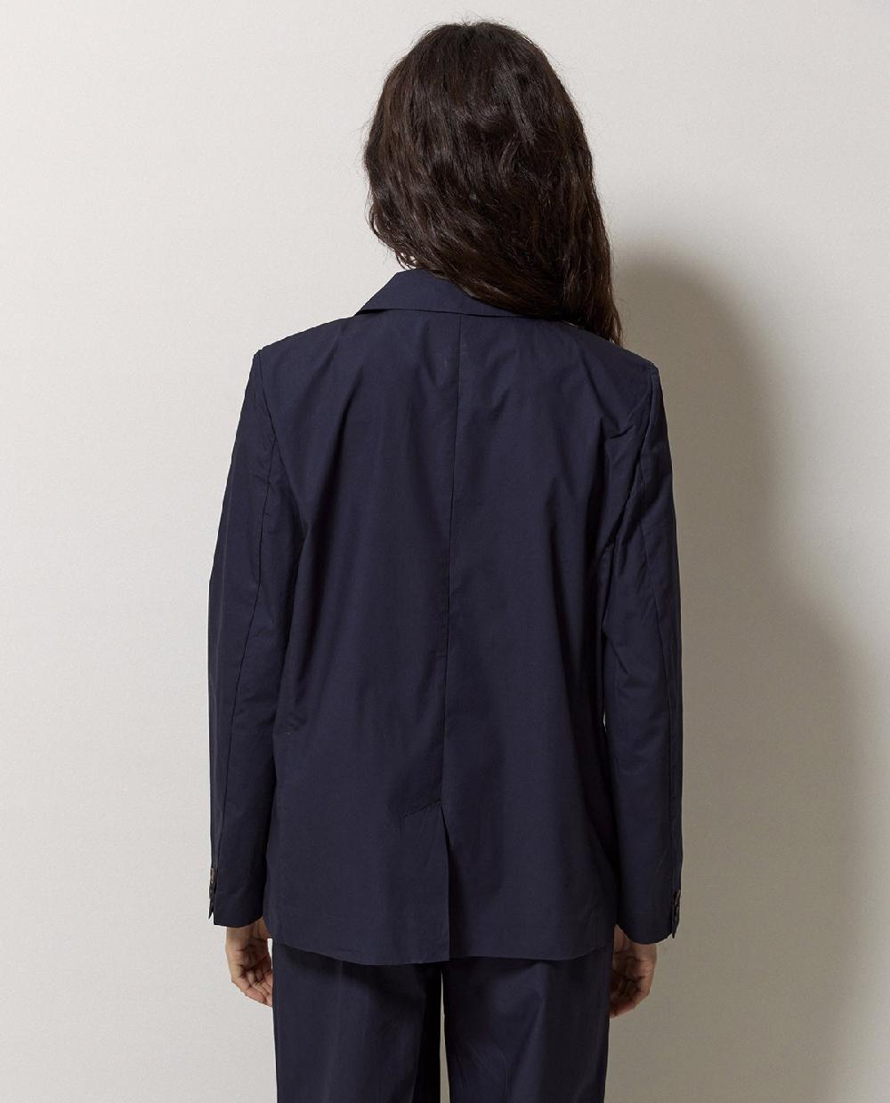 Yerse Americana Popelín Azul Oscuro