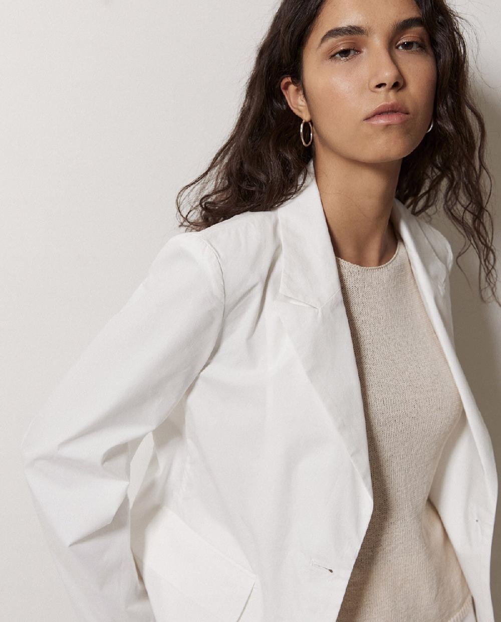 Yerse Americana Popelín Blanco