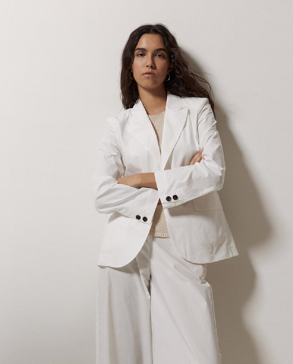 Yerse Americana Popelín Blanco