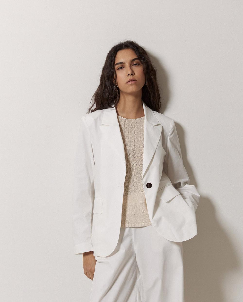 yerse Americana popelín blanco