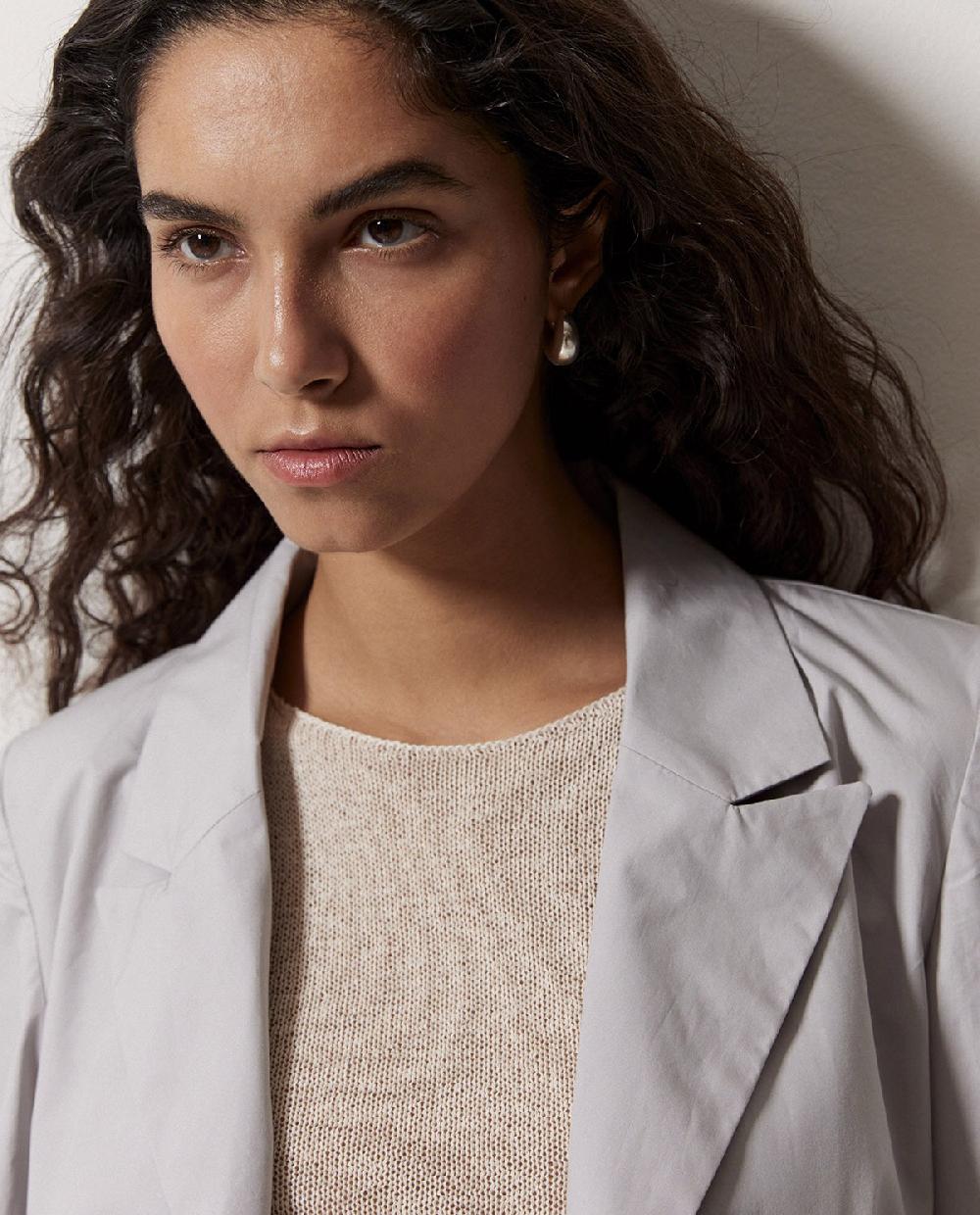 Yerse Americana Popelín Gris