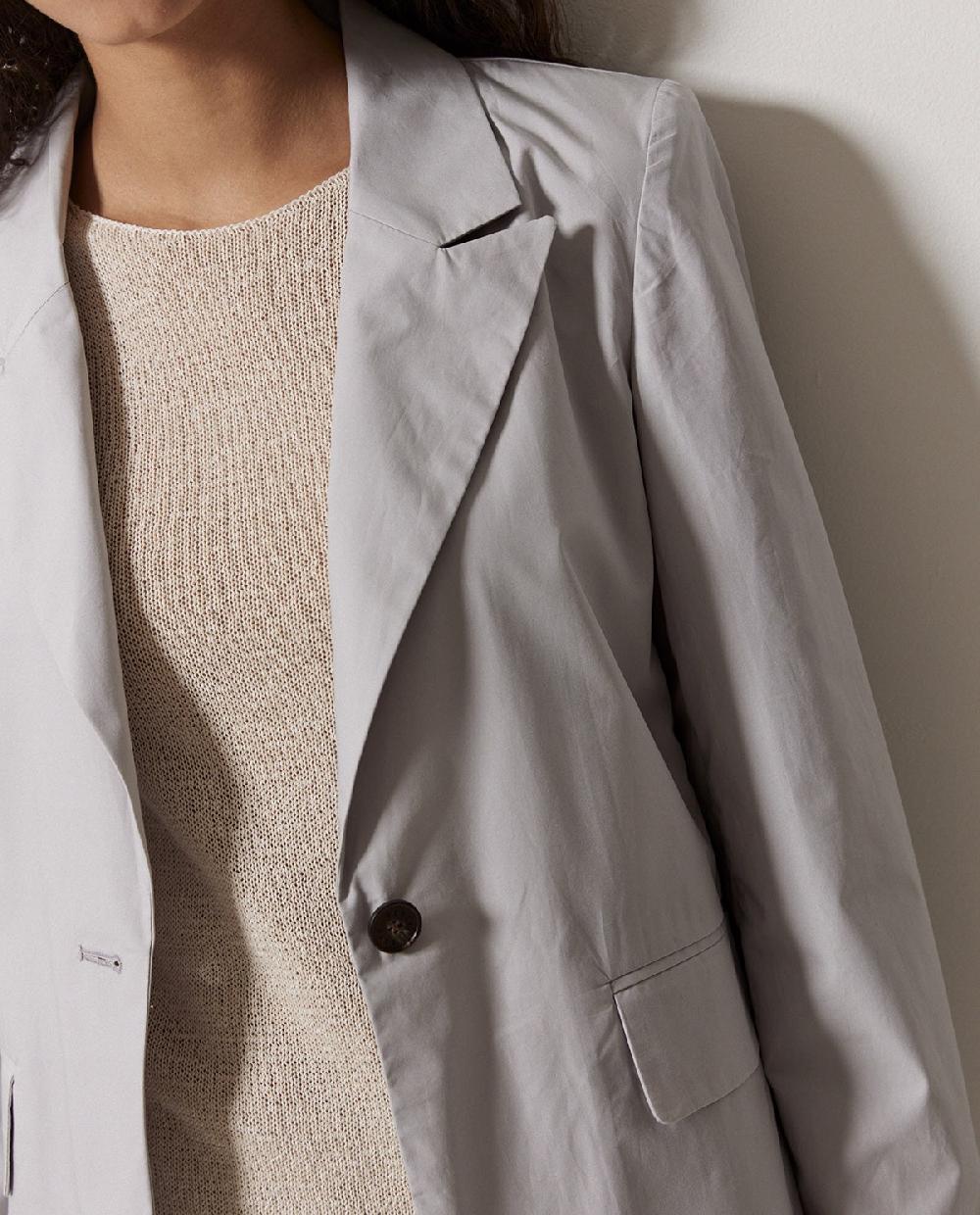 Yerse Americana Popelín Gris