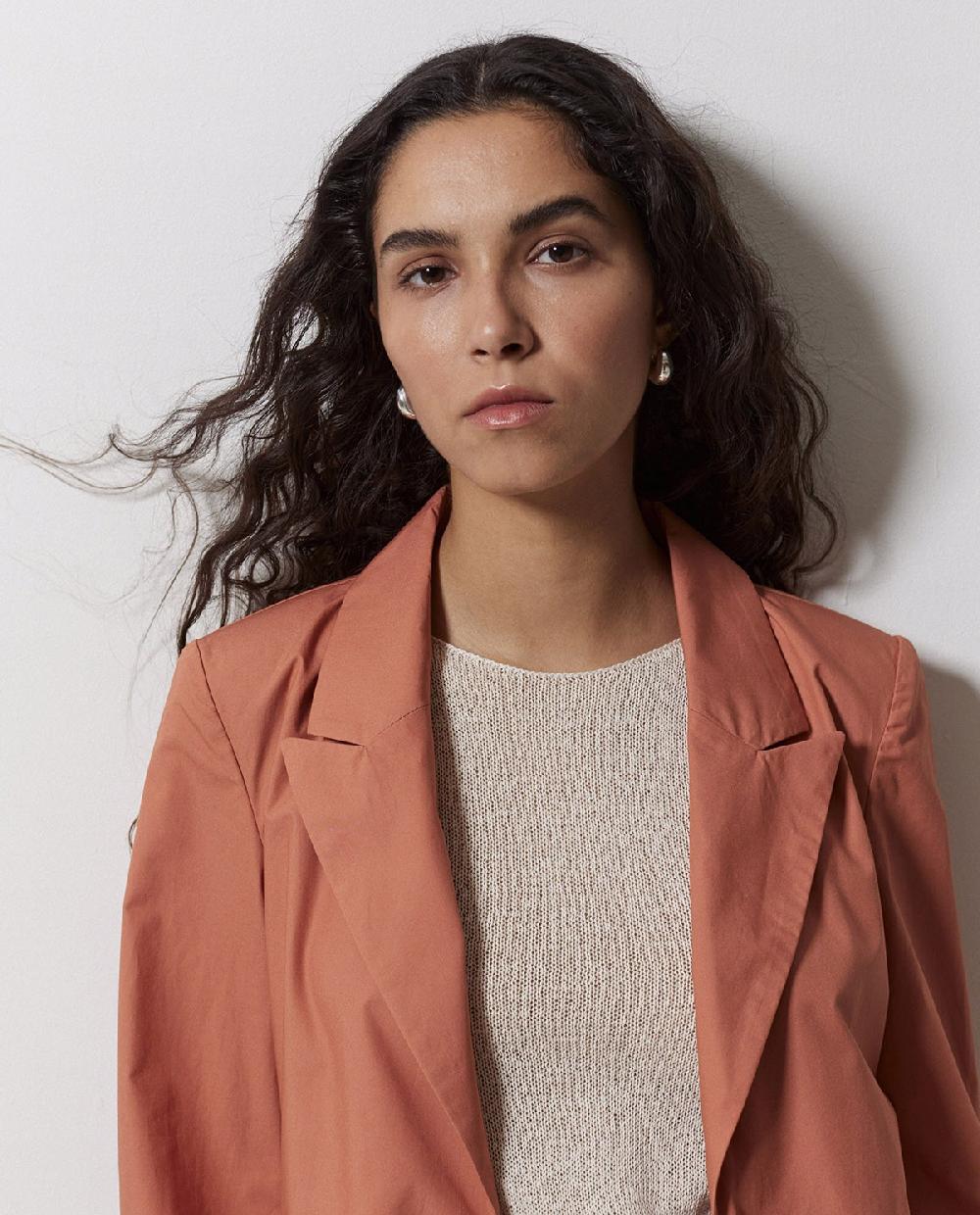 Yerse Americana Popelín Terracota