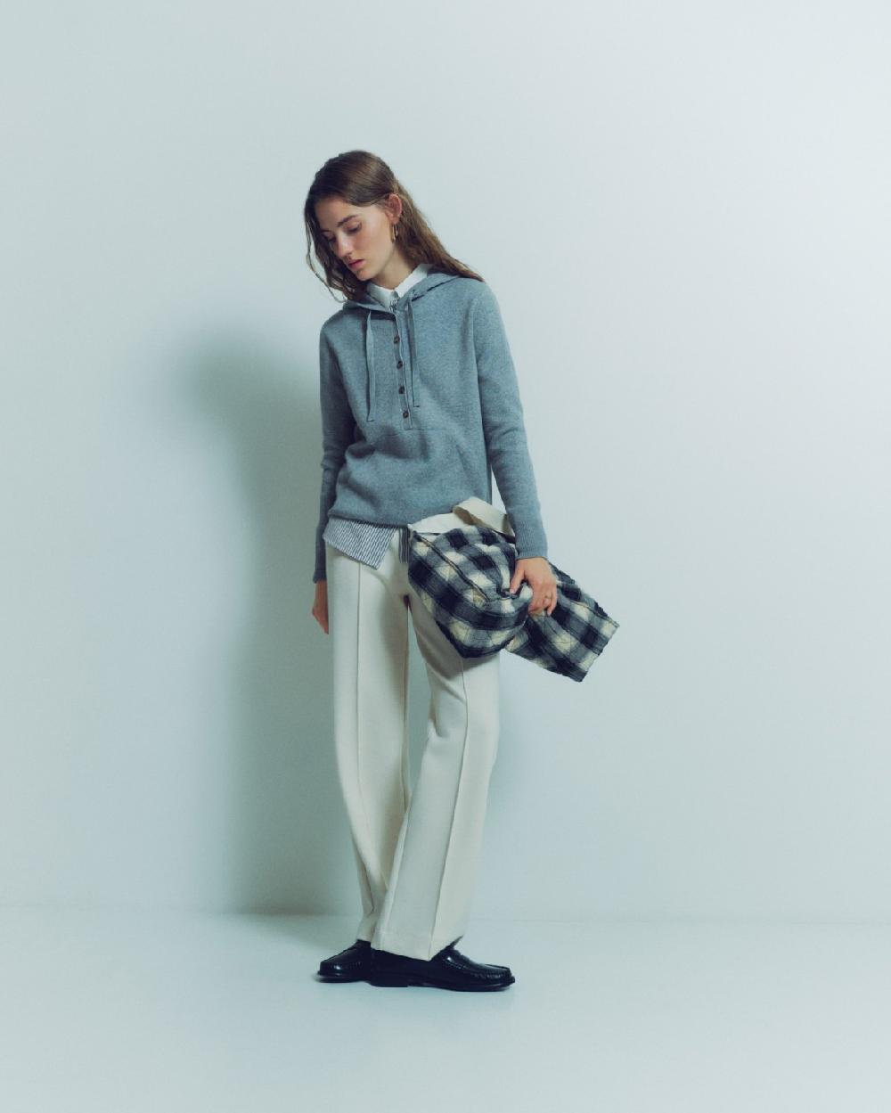 Yerse Bolsa Cuadros Acolchada Negro