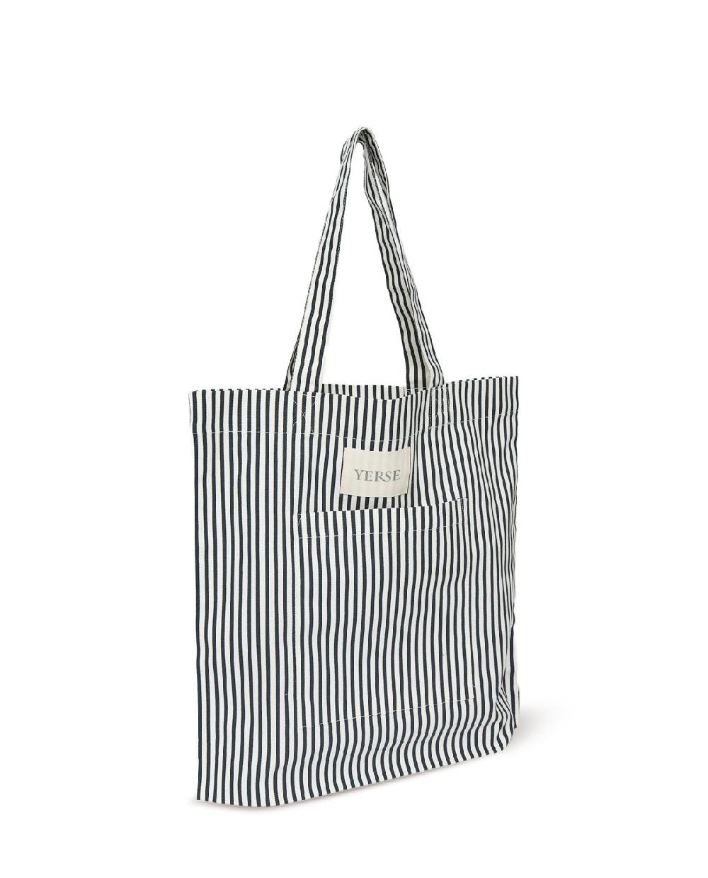 Yerse Bolsa Loyalty Rayas Azul Oscuro