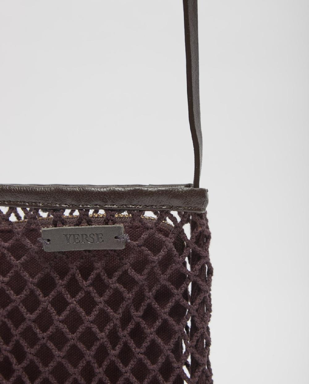 Yerse Bolso Porta Móvil Red Chocolate