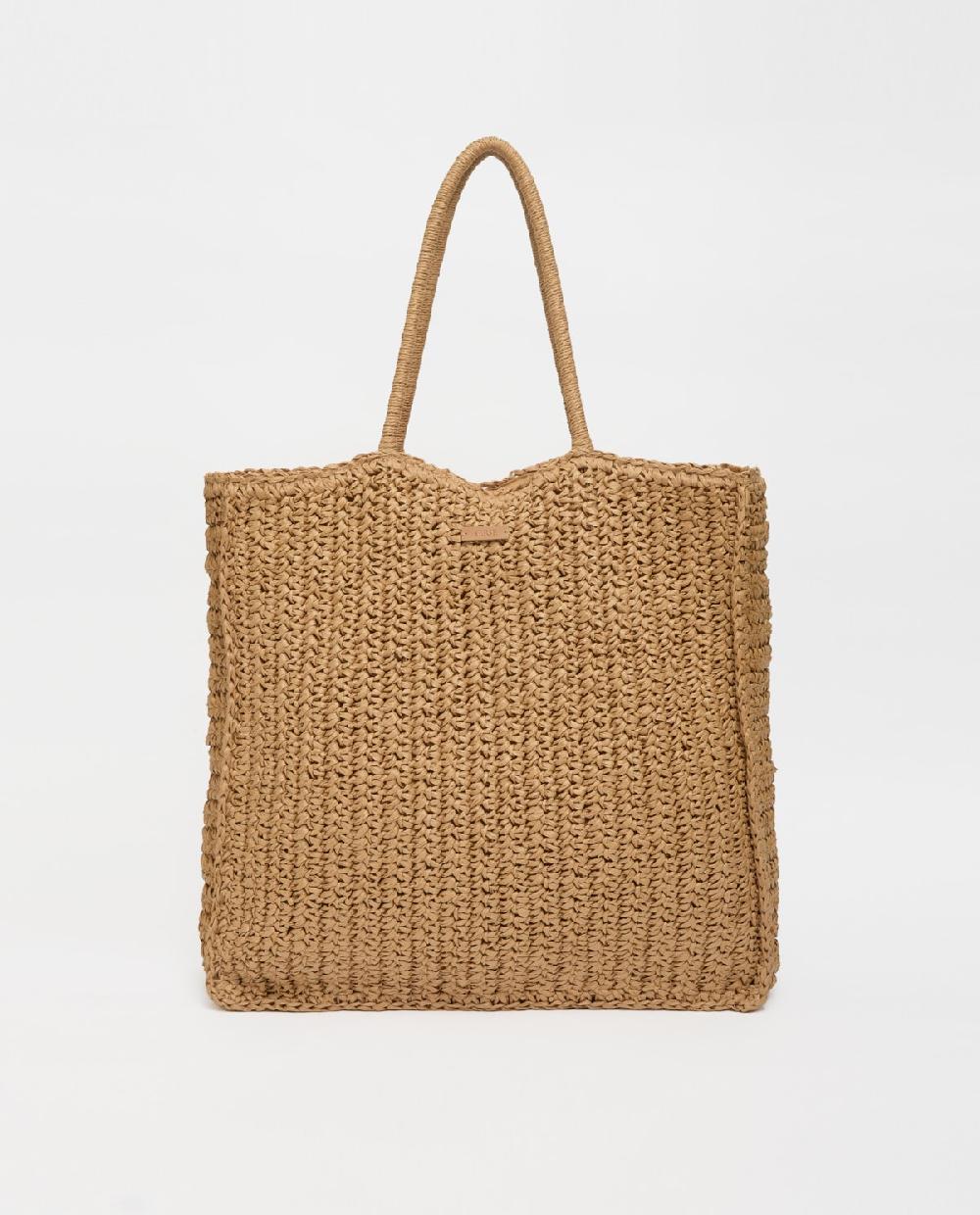 Yerse Bolso Shopper Rafia Natural
