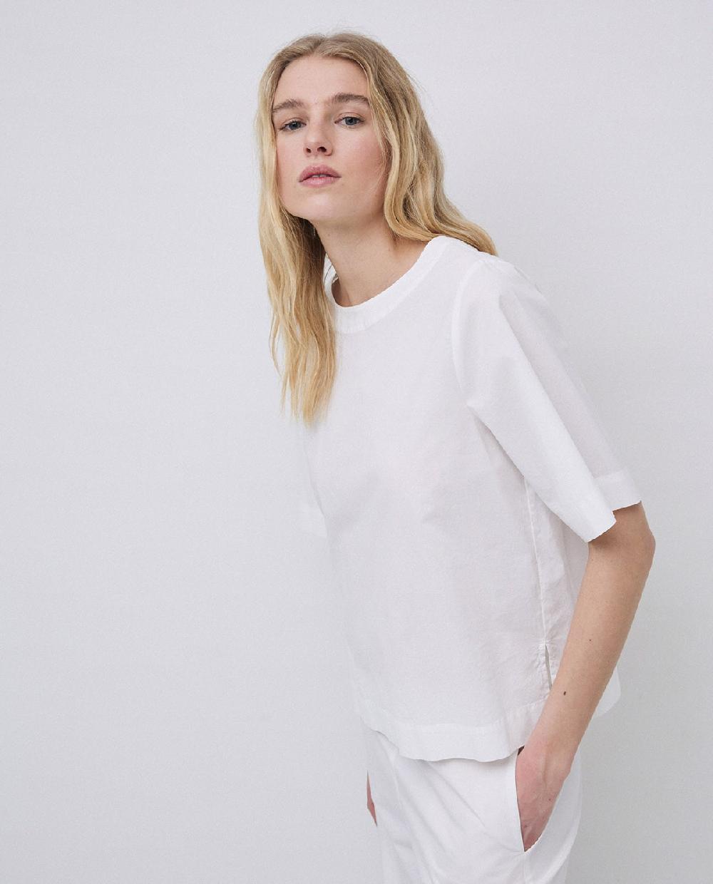 Yerse Camisa De Popelín Blanco