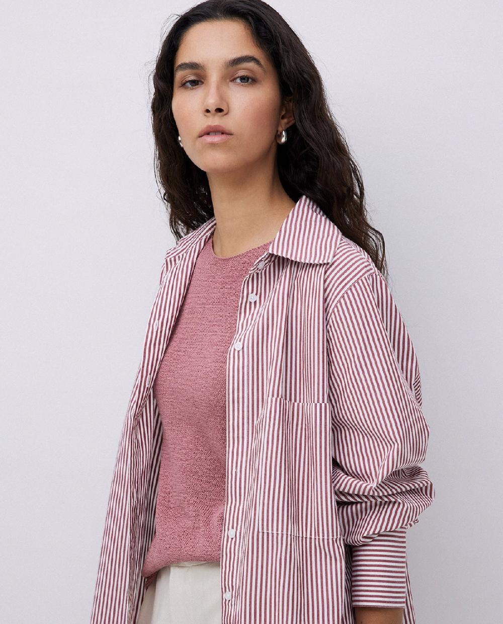Yerse Camisa Popelín Rayas Grante