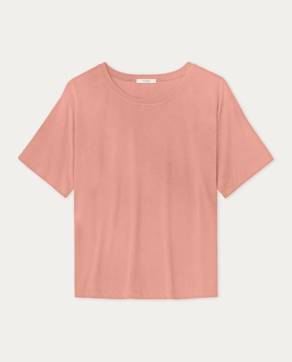 Yerse Camiseta Fluida Salmón