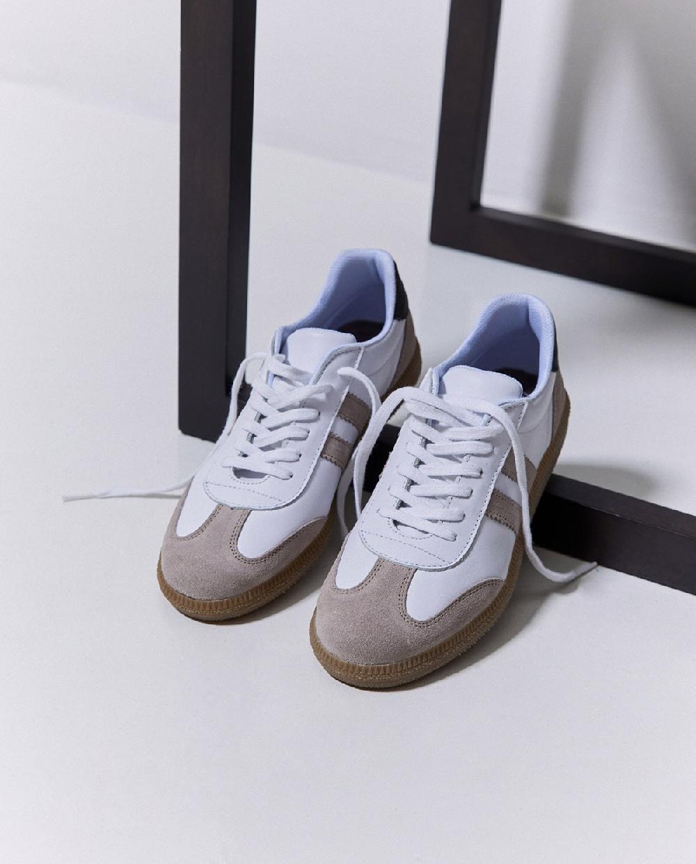 yerse Deportivas de piel blanco