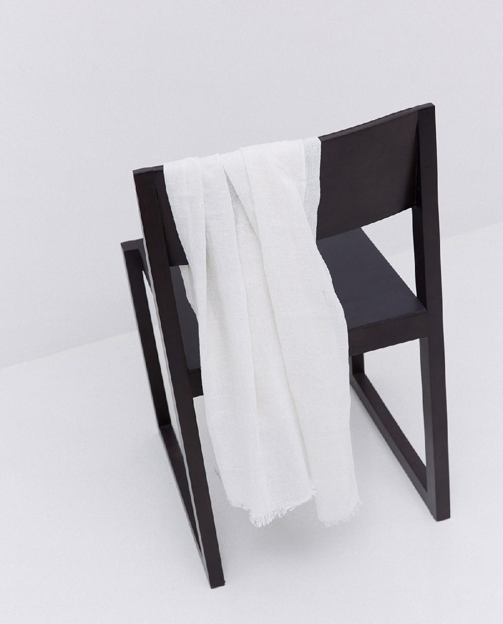 Yerse Fular Gasa De Algodón Y Lino Crudo