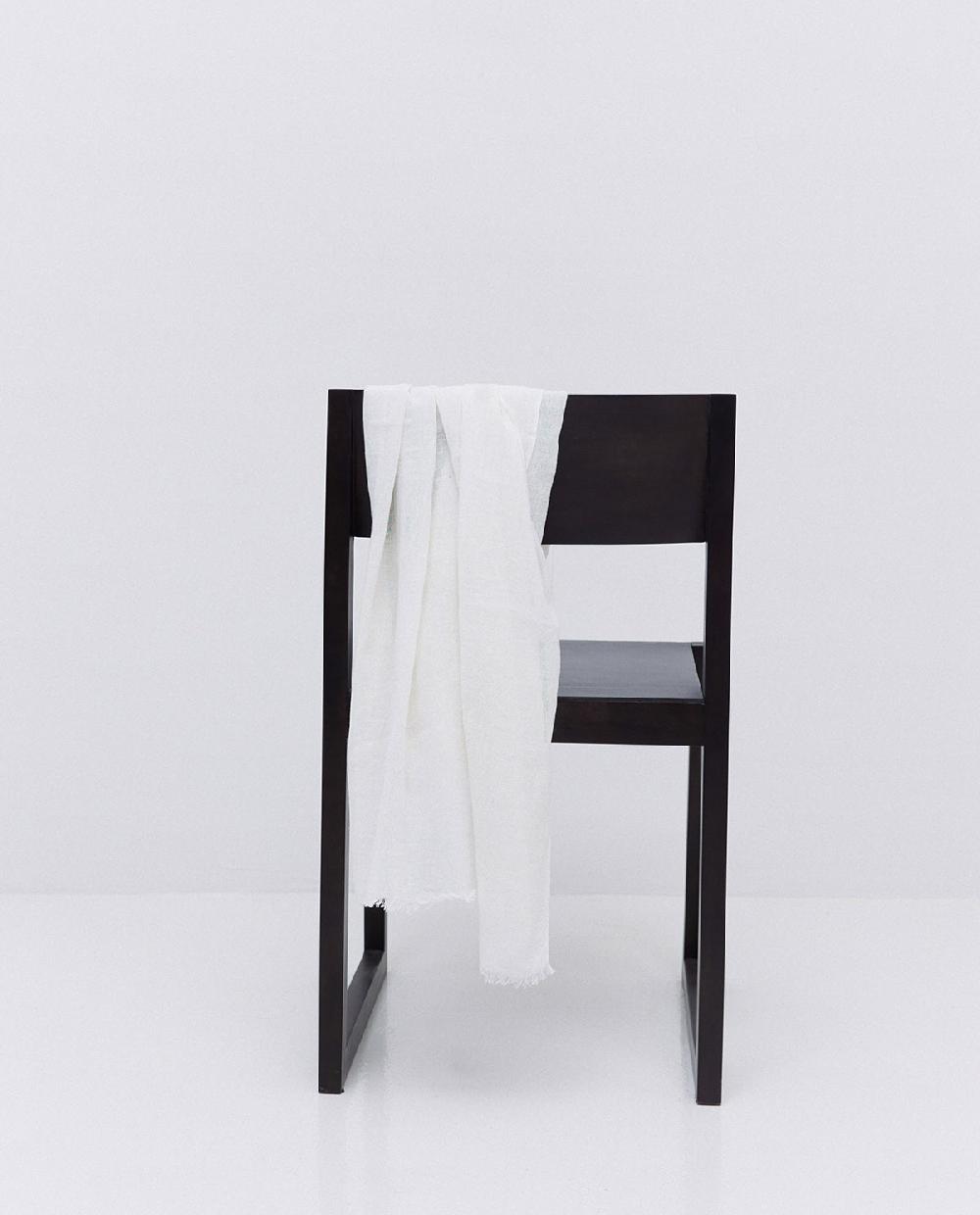 yerse Fular gasa de algodón y lino crudo