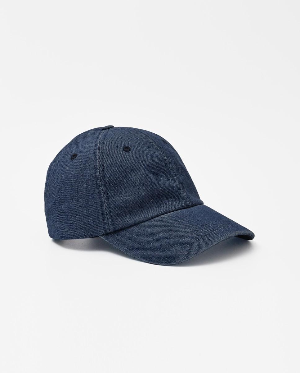 yerse Gorra ajustable denim azul índigo