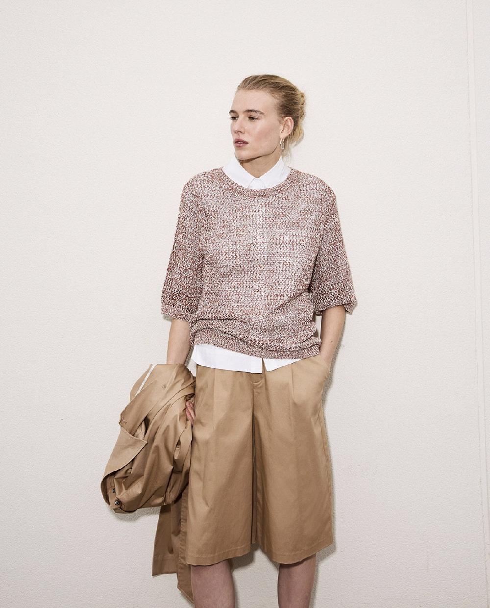 Yerse Jersey Calado Terracota