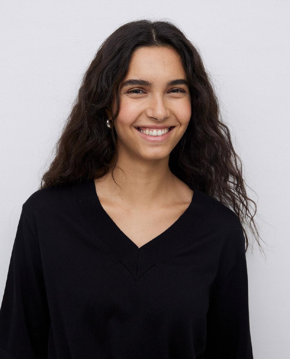 Yerse Jersey Manga Corta Negro