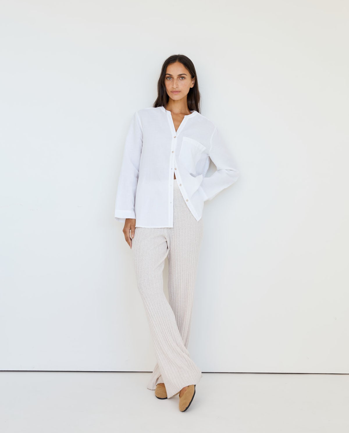 Yerse Pantalón Punto Natural