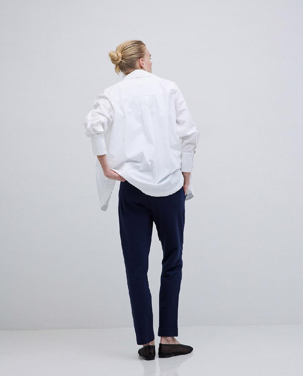 Yerse Pantalones Jogger Azul Oscuro