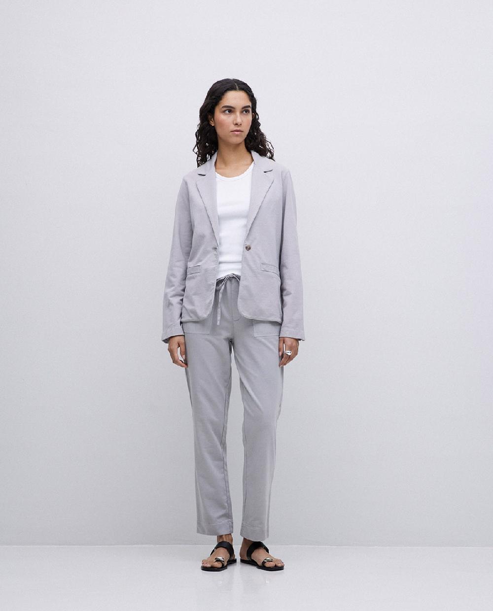 Yerse Pantalones Jogger Gris