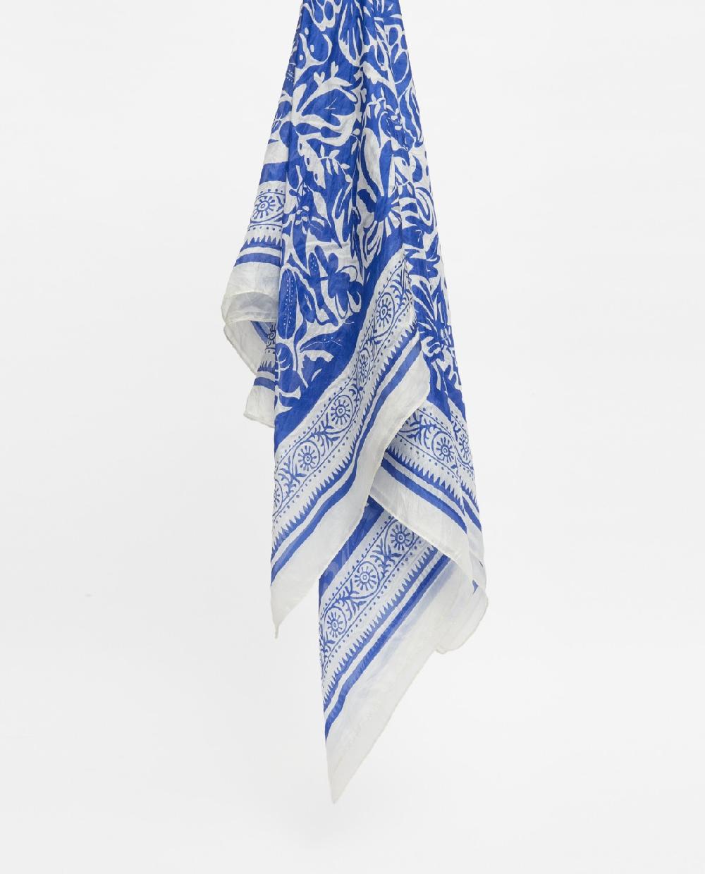 Yerse Pañuelo Seda Azul