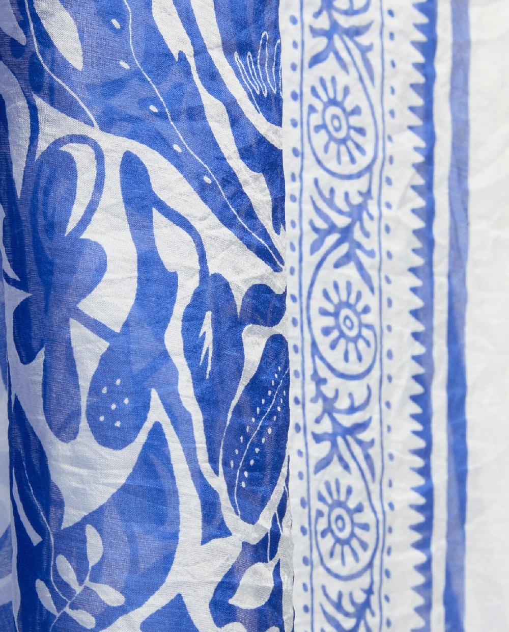 Yerse Pañuelo Seda Azul