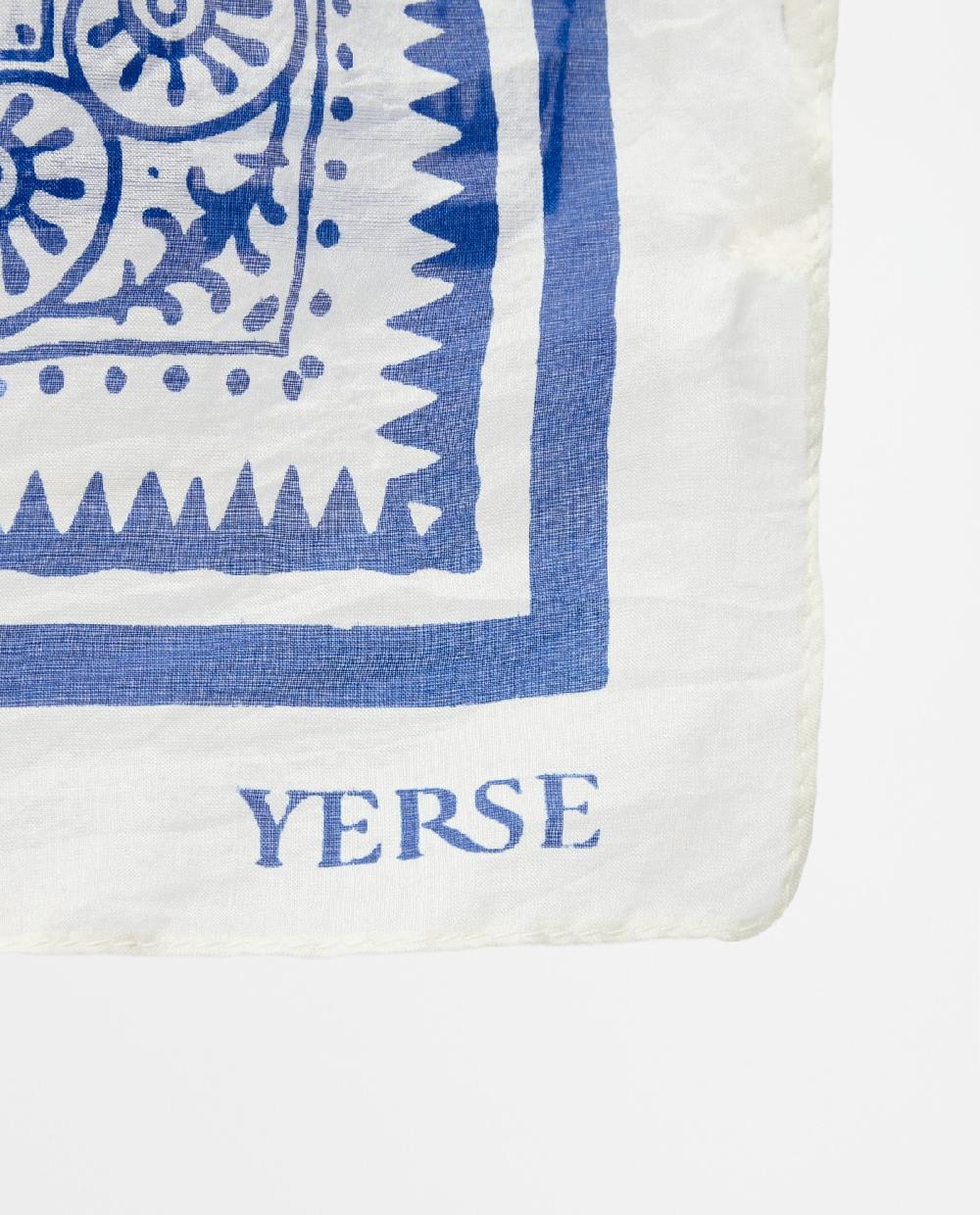 Yerse Pañuelo Seda Azul