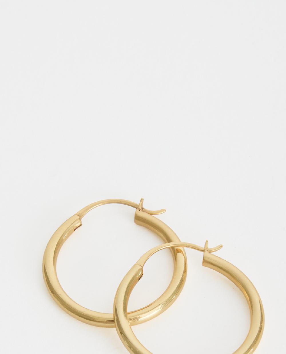 Yerse Pendientes Aro Dorado