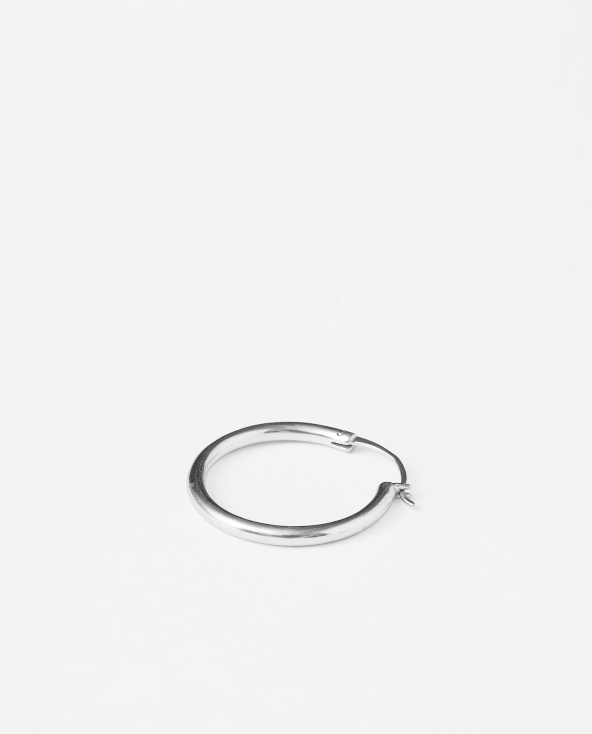 Yerse Pendientes Aro Plateado