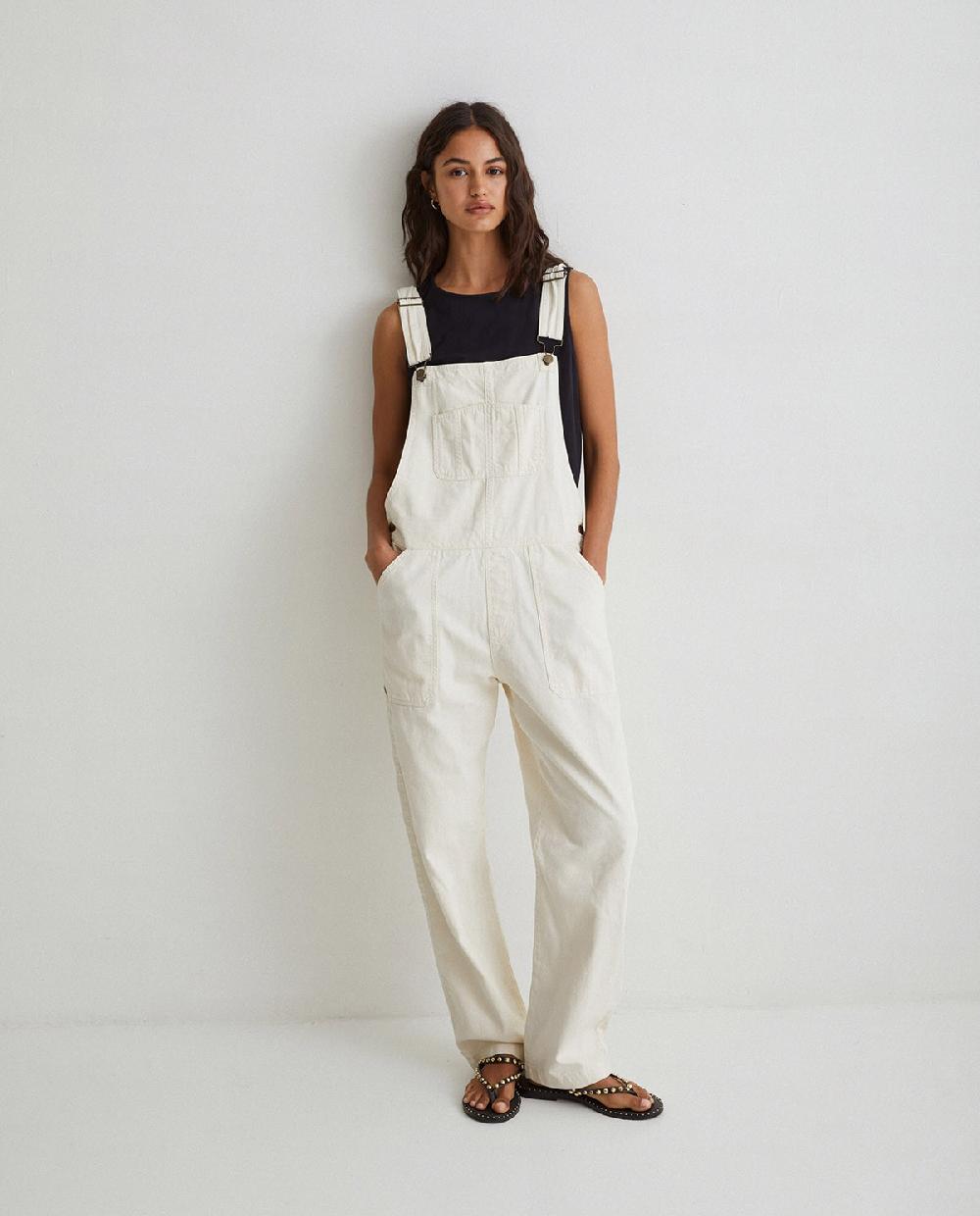 yerse Peto denim crudo